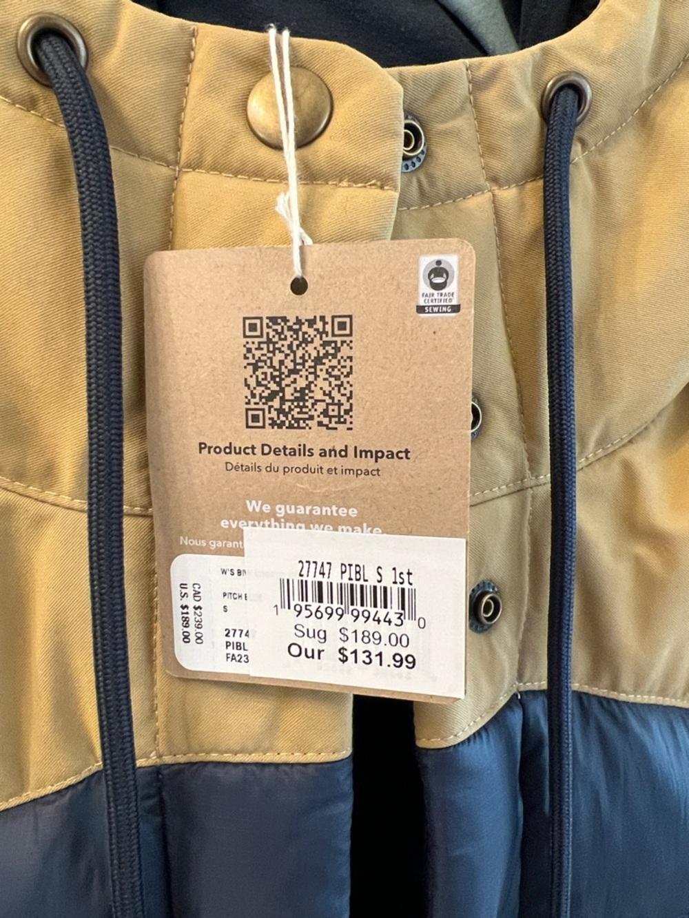 PATAGONIA W'S BIVY HOODED VEST - Picture 12 of 12